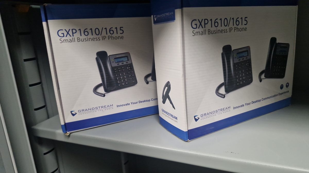 Teléfonos IP Grandstream GXP1610/1615